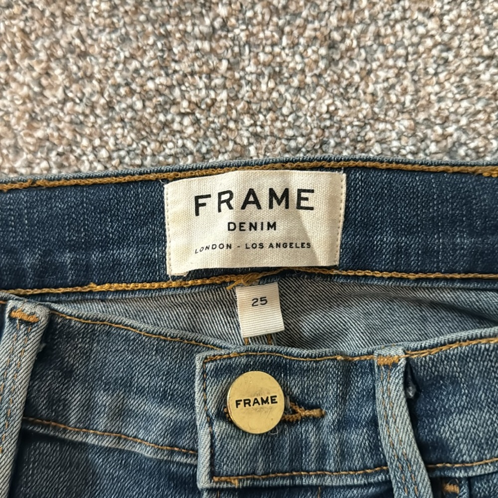 Frame Denim Size 25 - Picture 3 of 4